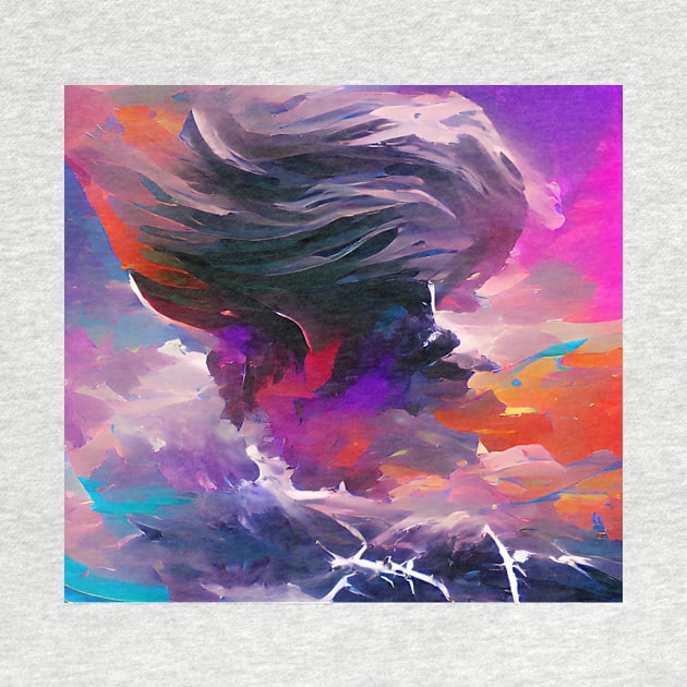 Aesthetic Vaporwave Storm by Mihadom